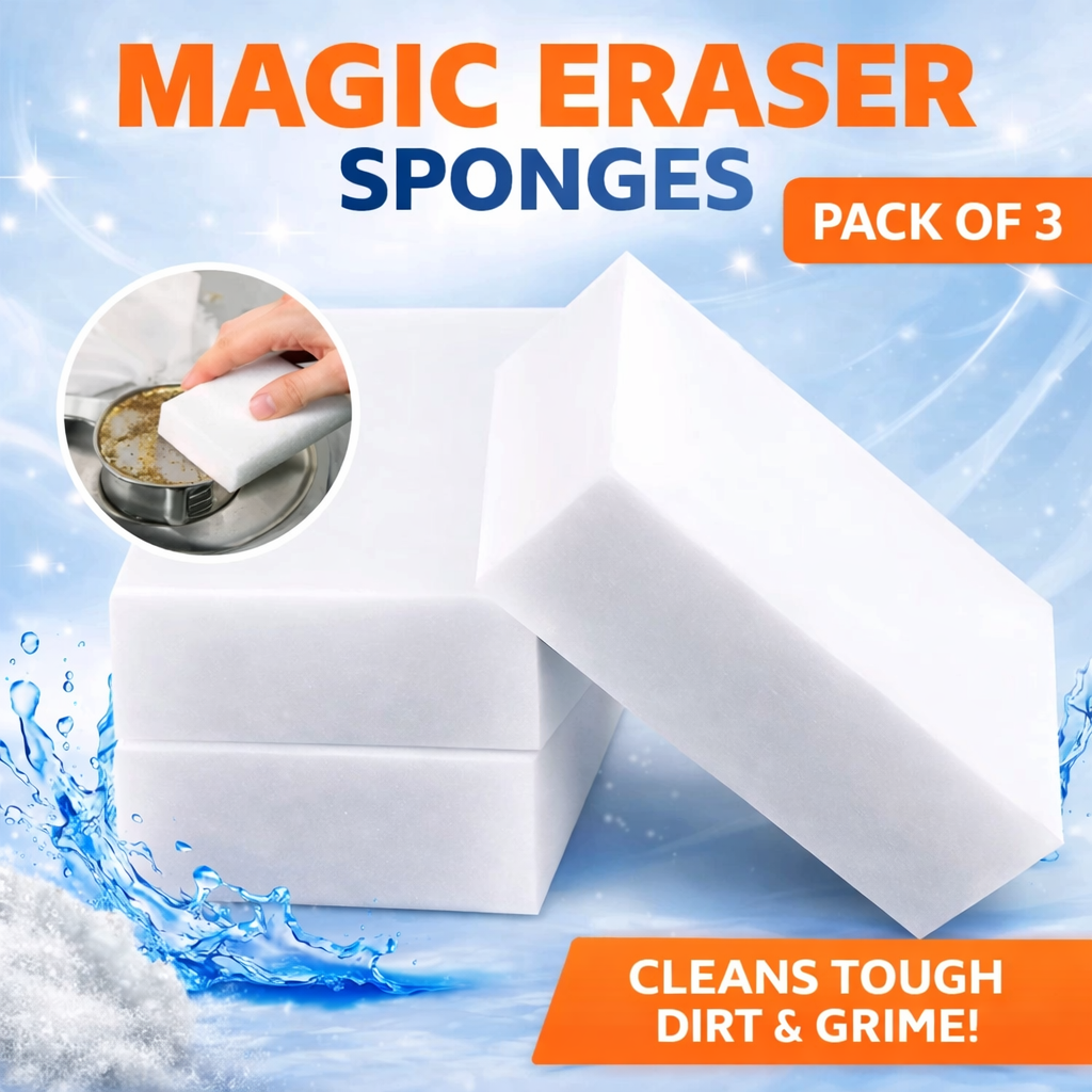 Magic Cleaning Sponge Pack