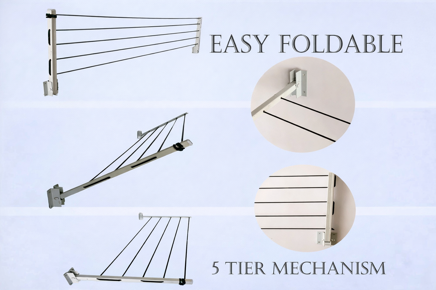 Foldable Cloth Drying Stand