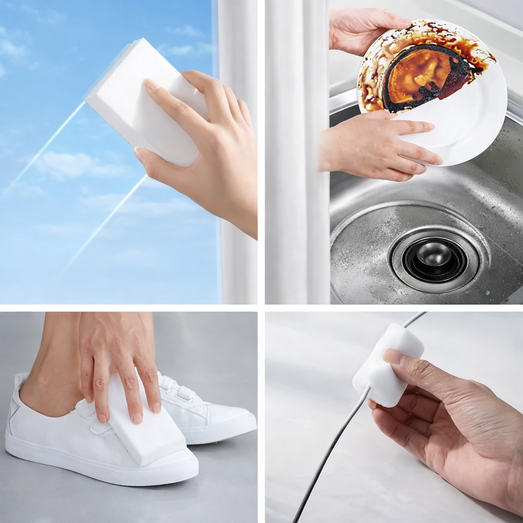 Magic Cleaning Sponge Pack