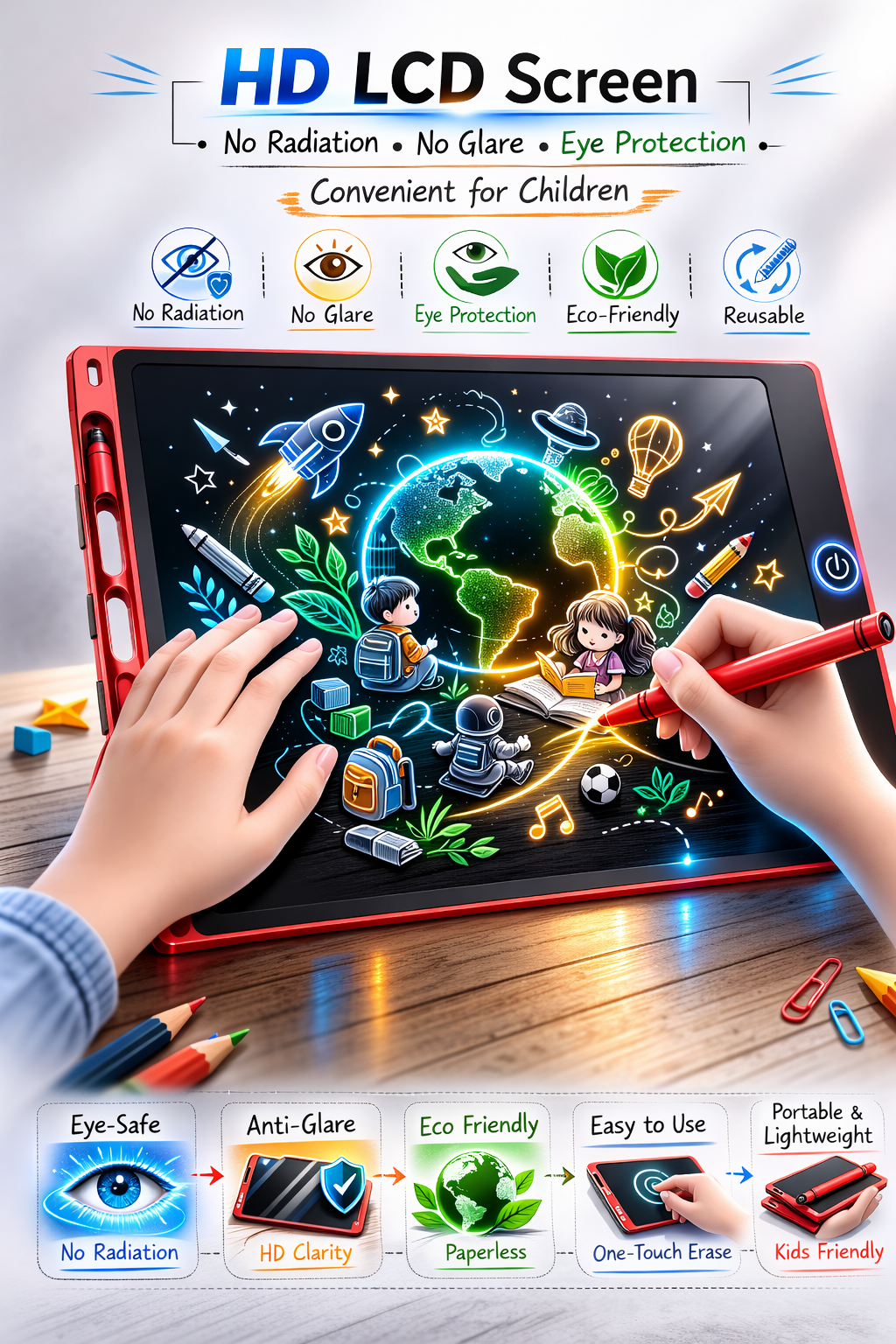 LED Light Drawing Board Tablet